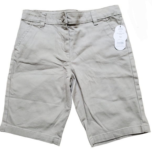 Wonder Nation Girls Uniform Shorts size 12 NWT - Picture 2 of 4